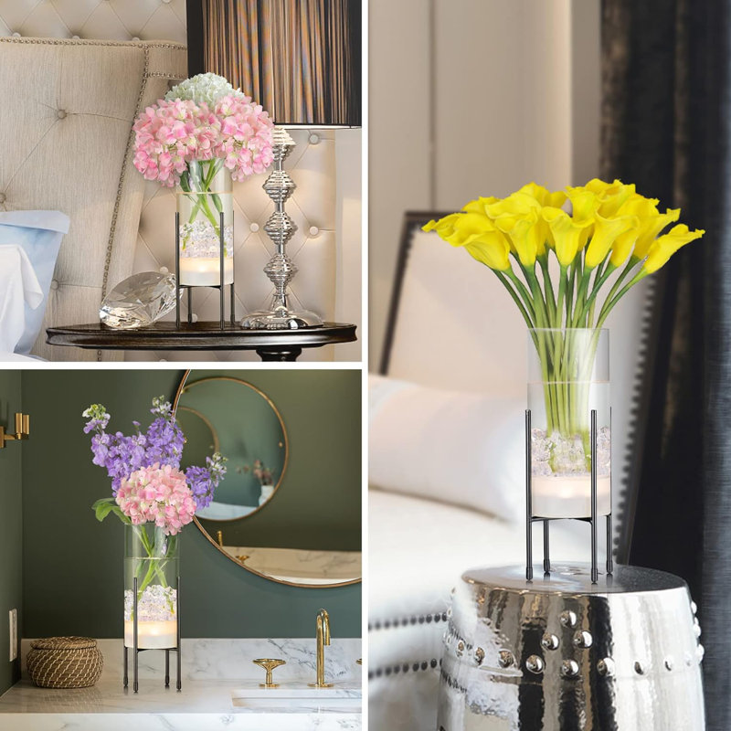 Mercer41 Kathaleen Glass Table Vase | Wayfair